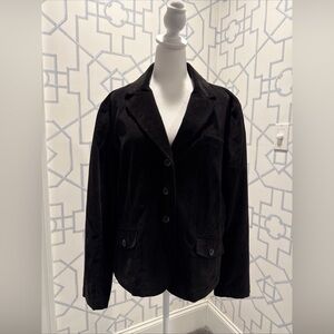 Talbots Stretch Corduroy Blazer